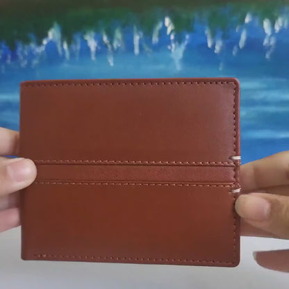 Prime Hide Genuine Premium Leather Texan Bifold Wallet RAFID BLOCK - 4802 Gift Boxed