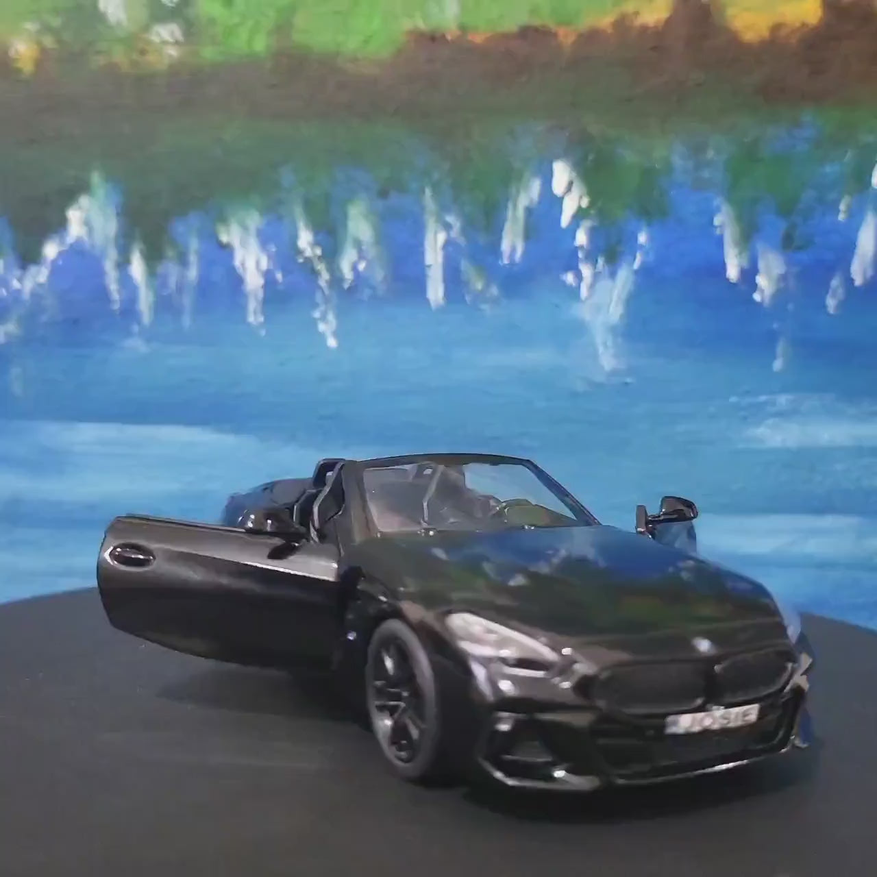 Personalized BMW Z4 M40i Toy Car: Custom Name Plate
