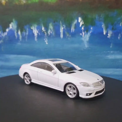Mercedes CL 63 AMG White  1:43 Diecast Car – Rastar Model – Official Gift for Men,Women, uncle, sister, Dad, Kids – Collectible Gift Boxed