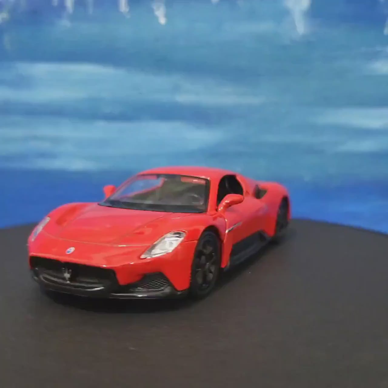 Personalise Maserati MC20 Red Licensed Scale Diecast Model Car – Metal Collectible – Gift Boxed, Supercar Replica for Adults & Collectors