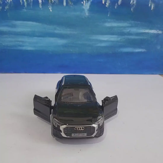 Personalized Audi Q8 Diecast Model Car: Custom Name Plate, Collectible Gift