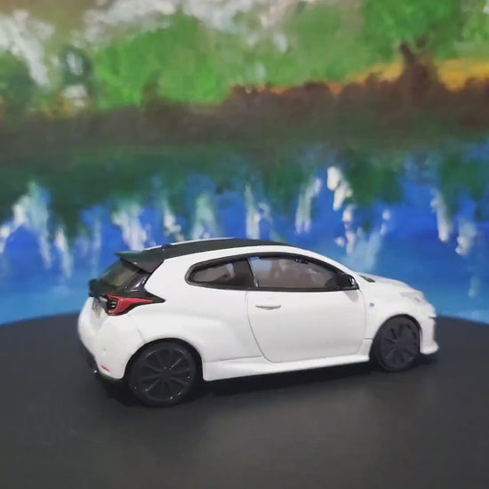 Toyota Yaris GR 1:43 Scale Model Car - Custom Name Plate | Personalized Gift for Dad, Mom, Kids, boy | Birthday, Christmas Present Boxed